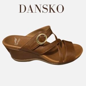 Dansko Ana Leather Wedges